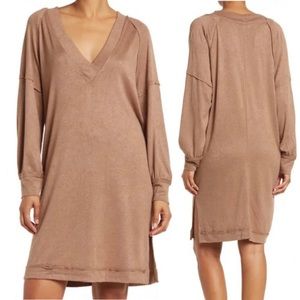 STITCHDROP long sleeves loose relaxed fit dress women’s Size Small